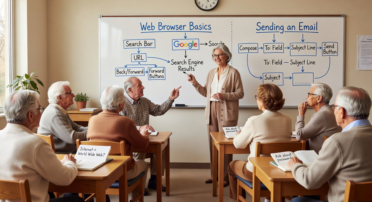 インターネット授業の様子